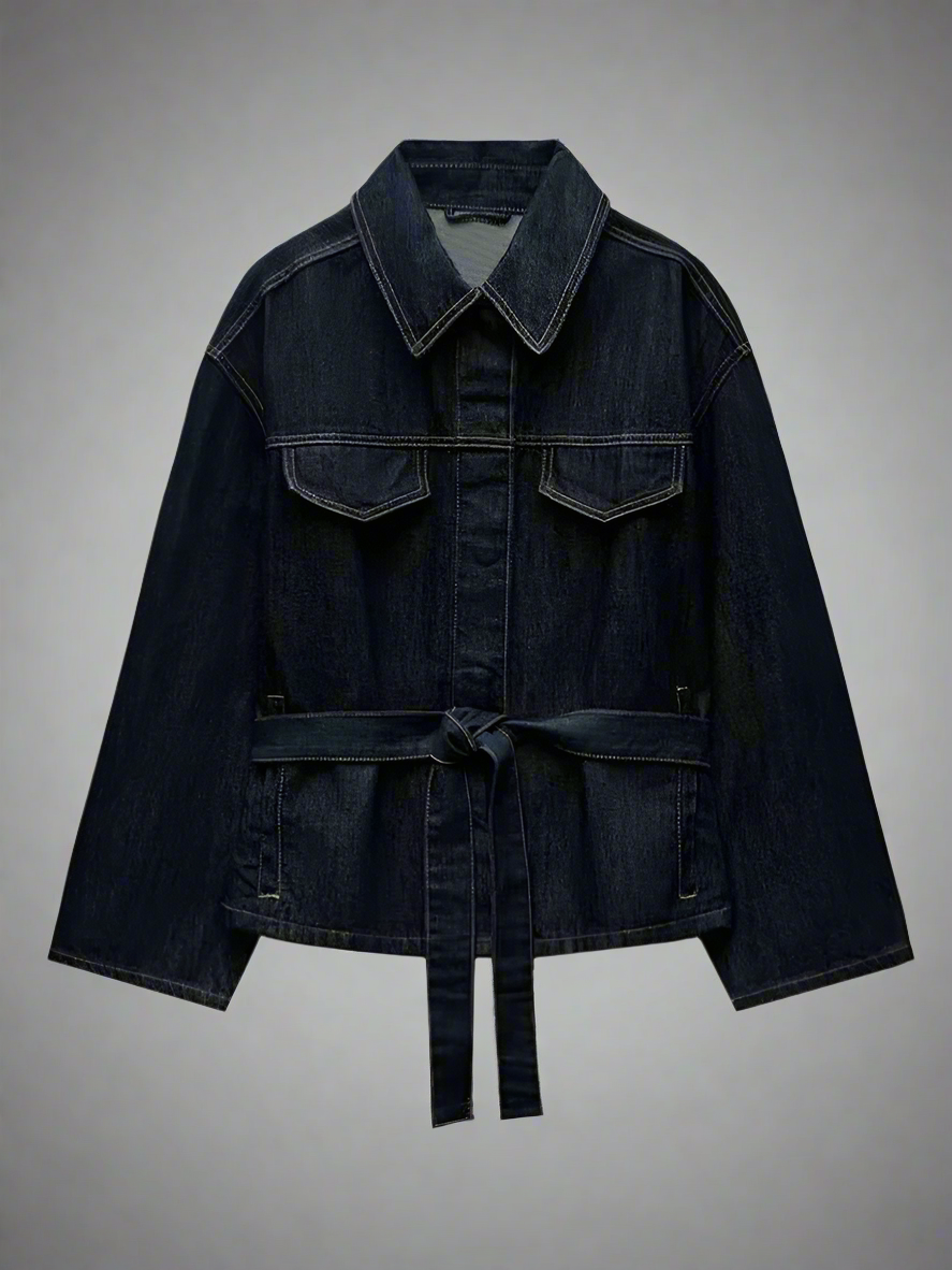 Denim Era - Belted Set